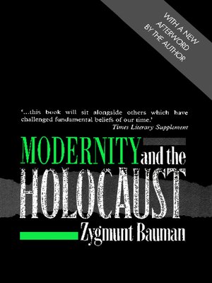 cover image of Modernity and the Holocaust